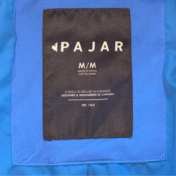 Pajar Canada Renshu Mens Down Puffer Jacket Royal Blue M NWOT - Picture 7 of 13